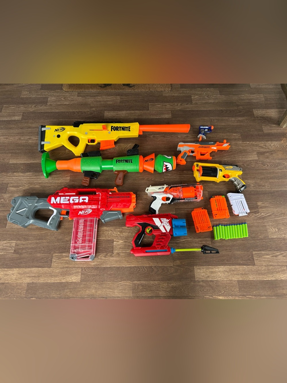 Lot Nerf Guns Rifle Collection SOLD AS IS
